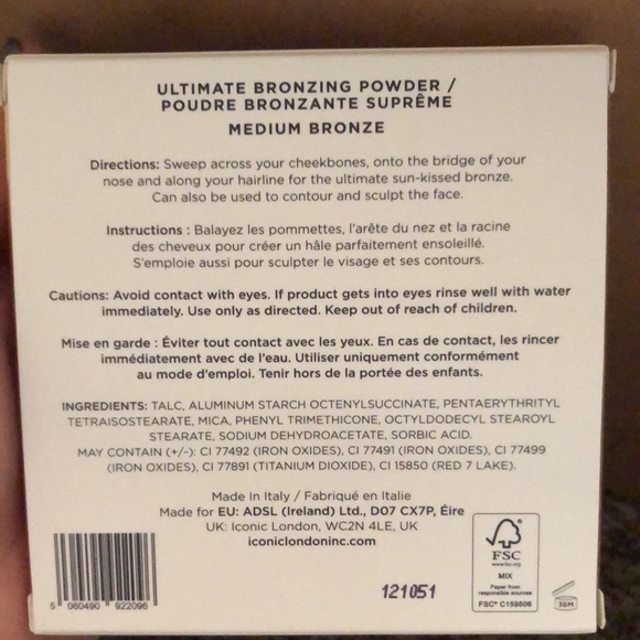 An Ultimate Bronzing Powder by Iconic London. 17g - Picture 2 of 3